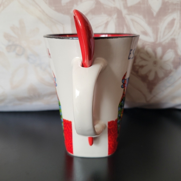 Ole Mosaic España Bull Mug with Spoon - Picture 3 of 9